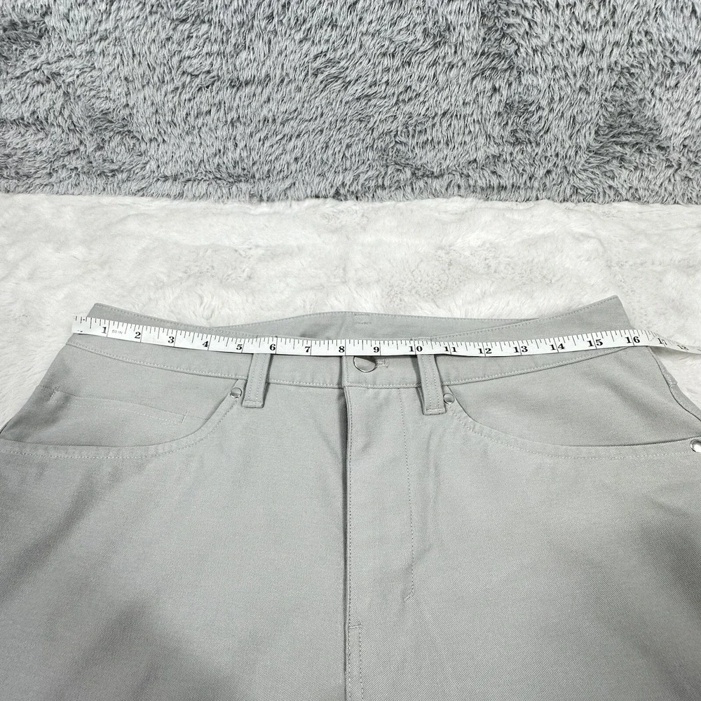 Lululemon ABC Mens 32X29 Relaxed Utilitech Gray Pant lm5ah0s‎ (tag32)